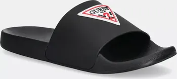 Pánské pantofle Pantofle Guess TOKYOT pánské, černá barva, FMJTOT ELL19 FMJTOT.ELL19.BLACK, EUR 45