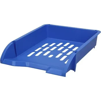 Archivační box Úložná zásuvka z perforovaného PP A4 - modrá
