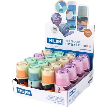 Pryž Guma + struhadlo MILAN FUN serie /1ks