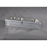 Výsuvný krmný pult se třemi miskami 380 ml/800ml a mezerou