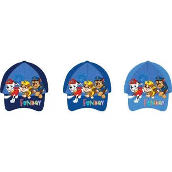 Pokrývka hlavy Chlapecká kšiltovka Tlapková Patrola modrá, vel. 52 Velikost: 52