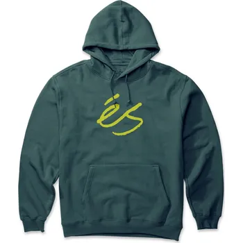 Pánská mikina ES mikina - Script Hoodie Hunter Green (533) velikost: M