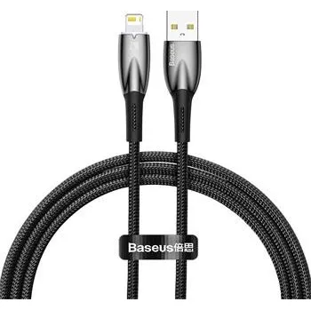 Datový kabel Baseus Glimmer Series Fast Charging Datový Kabel USB-A - Lightning 2.4A 1m Black