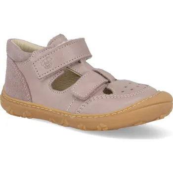 Dívčí sandály Barefoot dětské sandály Ricosta - Pepino Eni Pink M růžové Velikost: 25