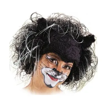Karnevalová paruka Carnival Toys&nbsp;Černá paruka kočka