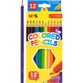 Pastelka Pastelky šestihranné M&G - sada 12 ks