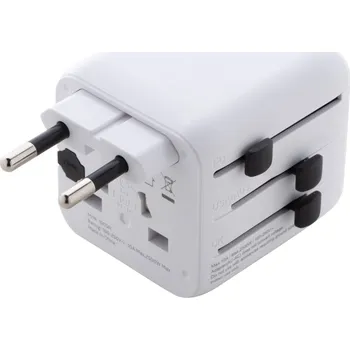 Jetsetter Pico cestovní adaptér RPC Tampontisk (max. 4 barvy, 25 x 25mm) 1 barva 5 Vrchní část