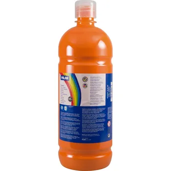 Barva temperová 1000ml oranžová