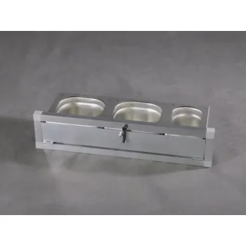 Výsuvný krmný pult s gastronádobami KPVG6