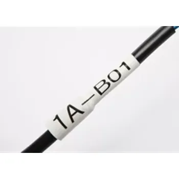 Pásek do tiskárny Kompatibilní páska s Brother HSe-231, 11,7mm x 1,5m, černý tisk / bílý podklad/smršťovací (Tepelně smršťovací trubička kompatibilní s Brother HSe-231, 11,7mm x 1,5m, černý tisk / bílý podklad)