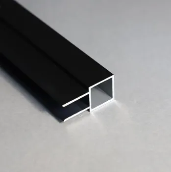 Stavební profil Hliníkový profil černý elox HP20M1če Řez na míru