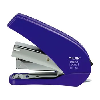 Sešívačka MILAN "šetřící energii" Acid, modrá - blistr