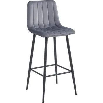 Barová židle Barová židle POZZA - tmavě šedá