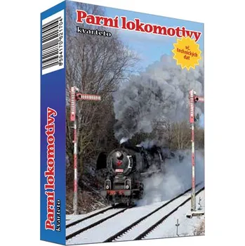 Pexeso Karty hrací - Kvarteto Parní lokomotivy
