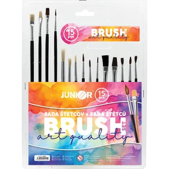 Umělecký štětec Sada štětců ART Quality - 15 ks