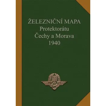 Železniční mapa Protektorátu Čechy a Morava 1940