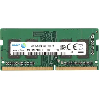 Operační paměť Samsung SODIMM DDR4 4GB 2400MHz CL17 M471A5244CB0-CRC