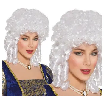 Karnevalová paruka Fiestas Guirca Bílá dámská paruka Marie Antoinette