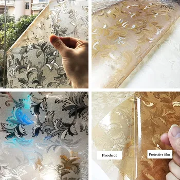 Okenní fólie Mléčná fólie na okna s UV ochranou | okenní fólie, ochranná fólie - L001G , Rozměr 45 x 500 cm