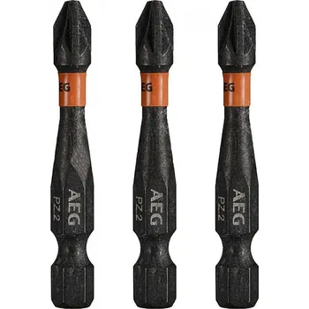 Bit Šroubovací bit PZ2 50mm AEG, sada 3ks