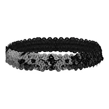 Volný čas Widmann&nbsp;Charlestonová flitrová čelenka černá