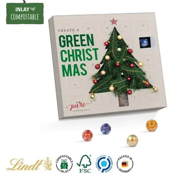 Čokoláda Adventní kalendář Lindt mini čokoládové kuličky 120ks