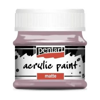 Výtvarná barva Matná akrylová barva Pentart - 50ml - vintage fialová