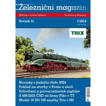 Časopis Železniční magazín 1/2024 Literatura zm2401