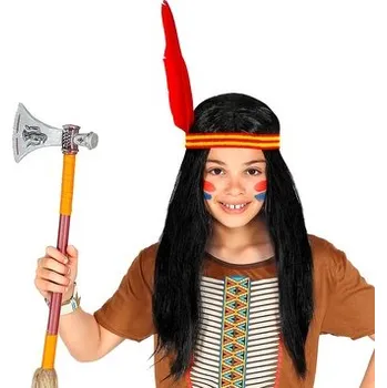 Karnevalová paruka Widmann Indiánská paruka chlapecká