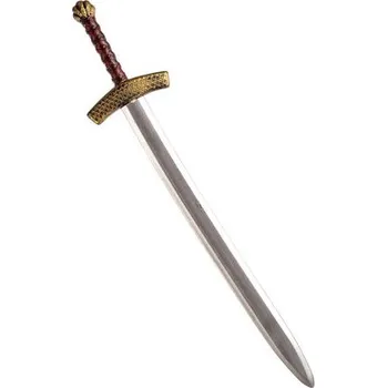 Karnevalový doplněk Carnival Toys&nbsp;Plastový meč s hnědou rukojetí