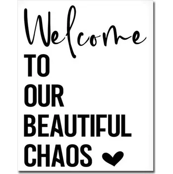 Obraz Minimalistický obraz, černobílý anglický citát | Moderní dekorace, Obraz na zeď - K , 50 x 75 cm bez rámu