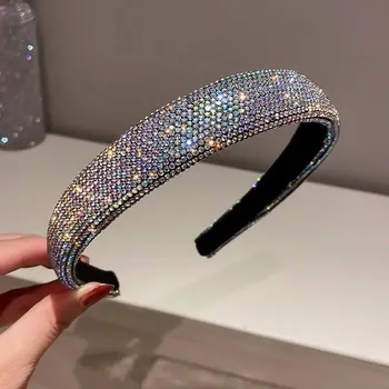 Čelenka Kamínková čelenka sametová | dámská čelenka, čelenka do vlasů - HH1342-1