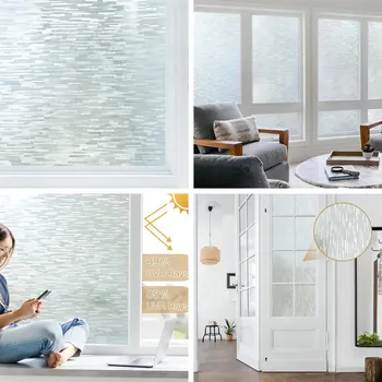 Roleta Fólie na okno pro soukromí s UV ochranou | okenní fólie, privátní fólie - B33 , 45 x 100 cm