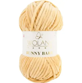 Příze Wolans Bunny Baby 10018 Písková (Žinylková příze Bunny baby Písková)