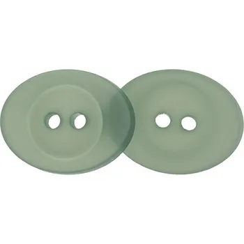 Bellatex Knoflík sada 6 ks 16x18 mm Zelená