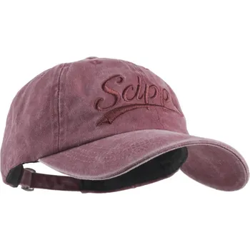 Kšiltovka Australská červená kšiltovka z seprané bavlny - SCIPPIS CAP Velikost: Unisize (S-XL)