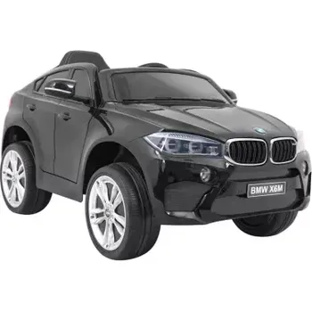 Dětské elektrovozidlo Elektrické auto BMW X6M Černá