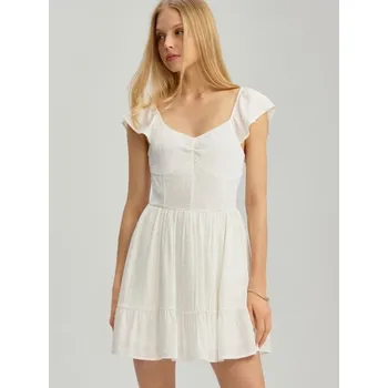 Dámské šaty Overalové šaty - XS - House - bílý - 505EE-00X