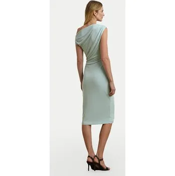 Dámské šaty LAUREN RALPH LAUREN Koktejlové šaty 250964081001 Světle modrá Slim Fit 6