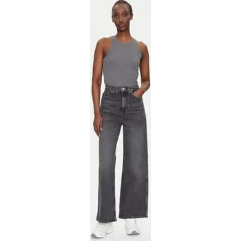 Tommy Jeans Jeansy Claire DW0DW20660 Šedá Wide Leg 32_30