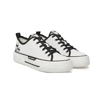 Dámské tenisky KARL LAGERFELD Plátěnky KL60614T Bílá 38