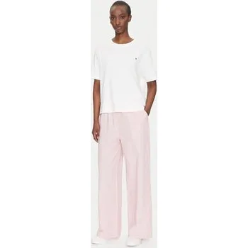 Tommy Jeans Kalhoty z materiálu DW0DW20352 Růžová Regular Fit XL