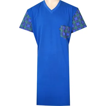 Pánská noční košile Pánská Noční Košile FOLTÝN NK420 Velikost: 6XL, Materiál: Krátký rukáv
