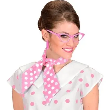 Karnevalový kostým Widmann&nbsp;Šátek s puntíky růžovobílý