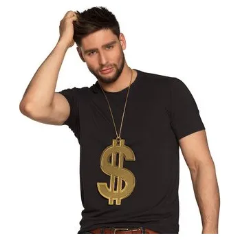 Náhrdelník Boland Náhrdelník Dollar XXL 24 cm