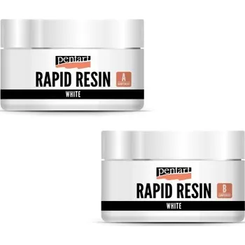 Modelovací hmota Pentart Rychle tuhnoucí pryskyřice Rapid Resin PENTART 150 ml BÍLÁ