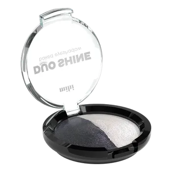 Oční stíny MIHI Eyeshadow Duo třpytivé oční stíny 01 , 1,8g (bílá-černá)
