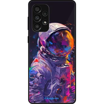 Lesklé pouzdro Exclusive iSaprio - Neon Astronaut - Samsung Galaxy A33 5G