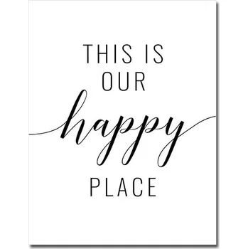 Obraz Minimalistický obraz, černobílý anglický citát | Moderní dekorace, Obraz na zeď - G , 60 x 90 cm bez rámu