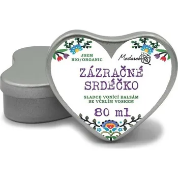 Bylinná léčivá mast Medarek Zázračné srdéčko BIO 80 ml